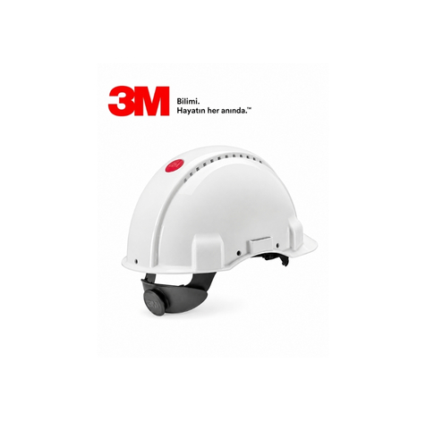 3M Peltor G3000 Vidalı Beyaz Baret