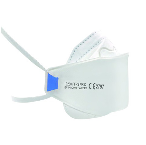 9200 FFP2 NR D Premium Serisi Ventilsiz Maske