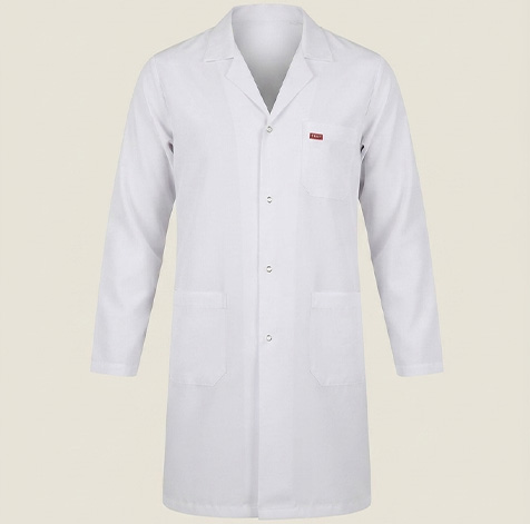 Erkek Gömlek Yaka Doktor/Öğretmen Önlüğü