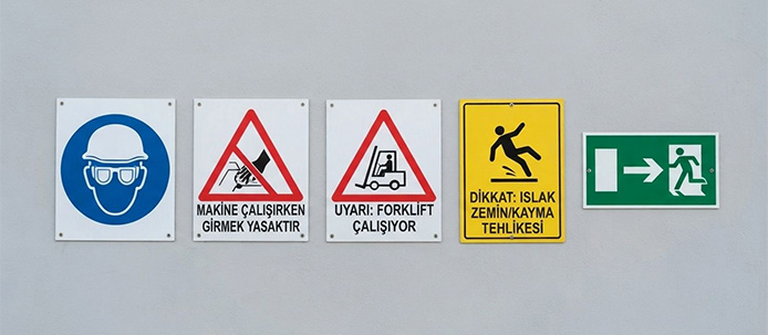 İş Güvenliği Levhaları