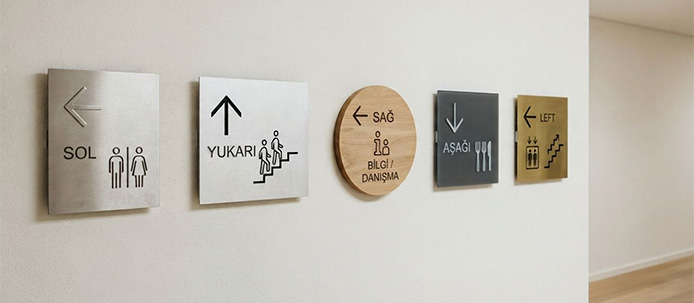 Kapı Yönlendirme Levhaları 