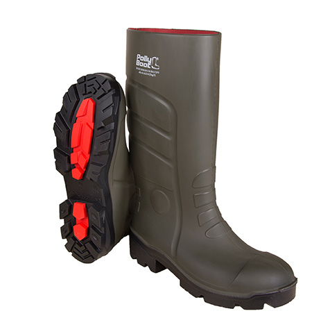 Polly Boot Galaxy Vega Koyu Haki İş Çizmesi