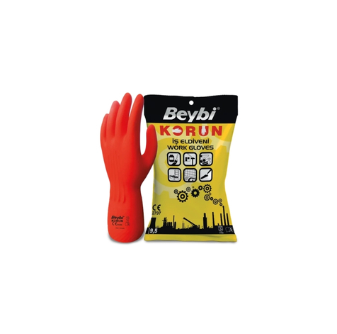 TKS 126 Beybi Korun Normal Lateks İş Eldiveni