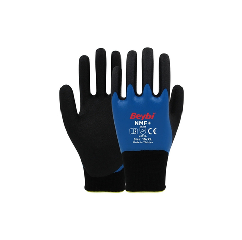 TKS 150 Beybi NMF120 Mikro Köpük Nitril Kaplı İş Eldiveni