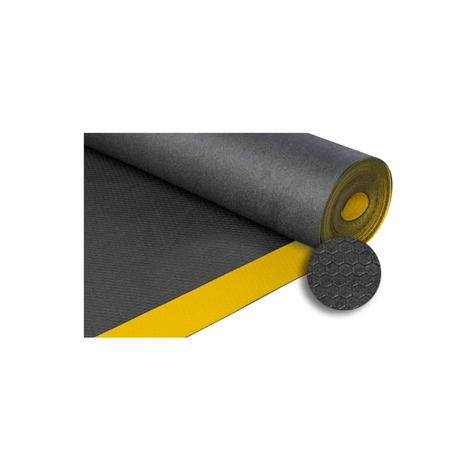 TKS 233 Artlines 100 cm Siyah Sarı Şeritli Yalıtkan Paspas (3 mm / 20 kV)