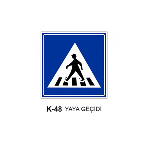 TKS 435 Yaya Geçidi Levhası (K-48)