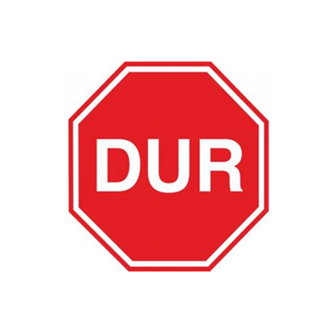 TKS 436 Dur Trafik İşareti Levhası