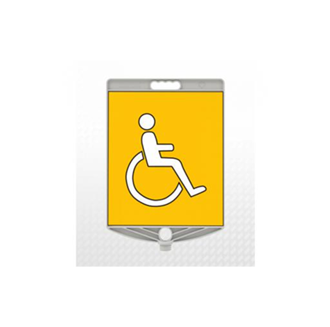 TKS 460 Engelli Bireyler Uyarı Levhası (Panel Başlık)
