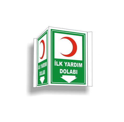 TKS 479 İlk Yardım Dolabı Panoramik Levhası