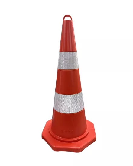 TKS 500 Saplı Büyük Boy Trafik Konisi