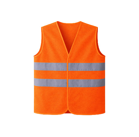 Turuncu Fileli Güvenlik Yeleği